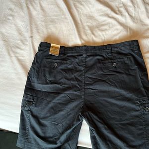 Black Foundry cargo shorts